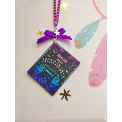 Collier Ouija rainbow
