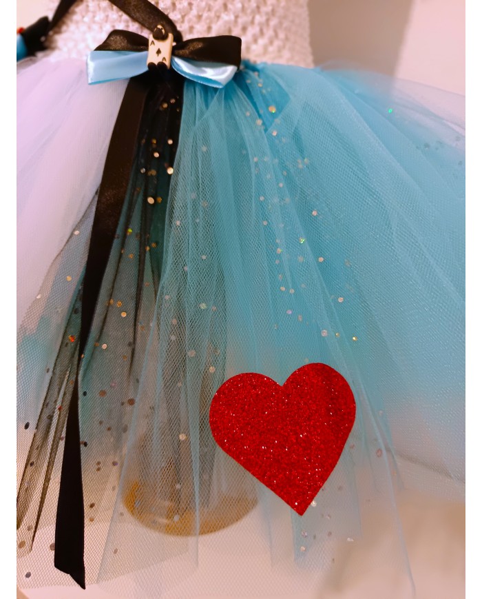 Robe tutu Alice aux pays des Merveilles Robe tutu Alice aux pays des Merveilles