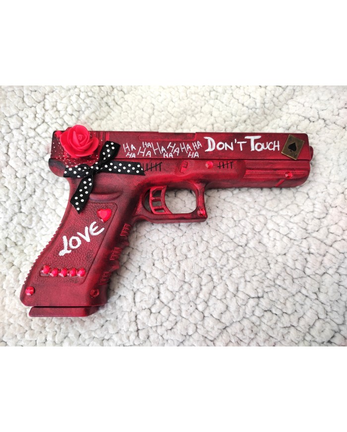 custom gun harley quinn